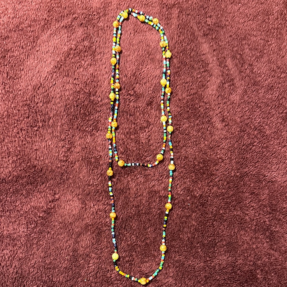 Multicolor Beaded Necklace